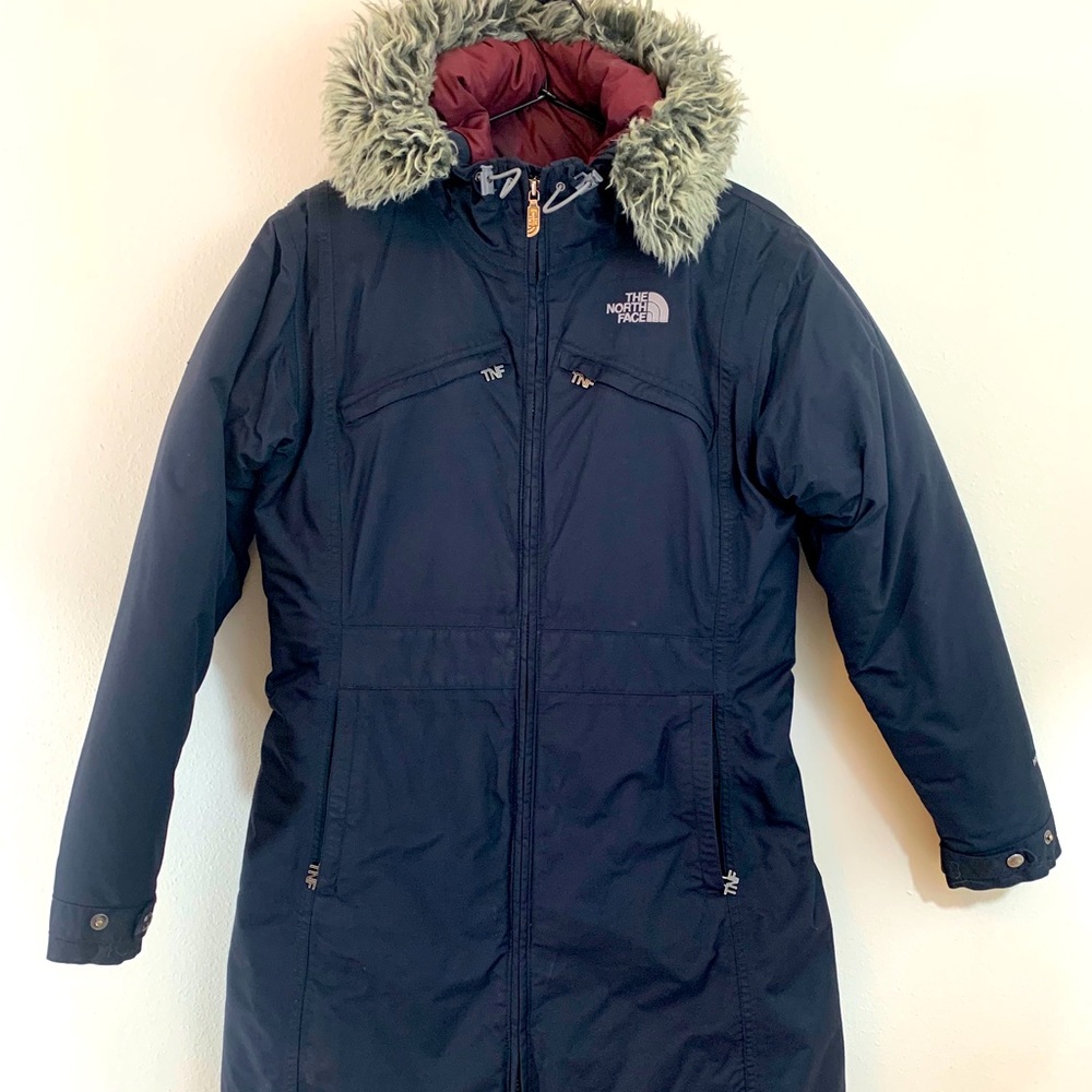 The North Face Arctic Parka, navy, size M